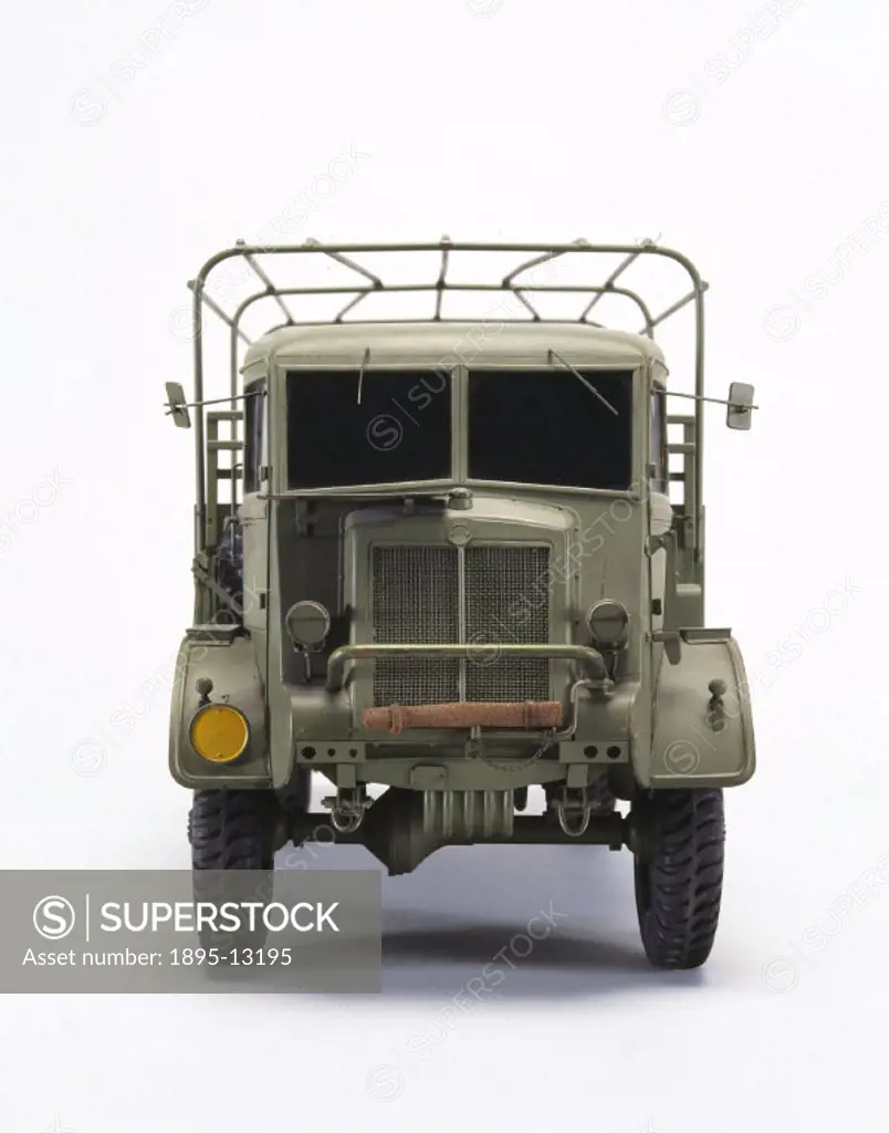 This type of Bedford lorry was used by the British Army throughout World War II. Made by Vauxhall Motors.