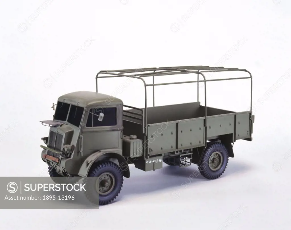 This type of Bedford lorry was used by the British Army throughout World War II. Made by Vauxhall Motors.