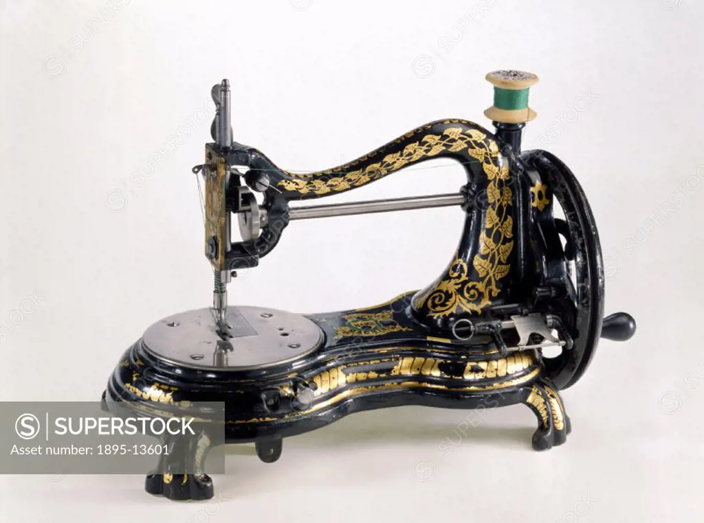 Jones is the most famous name in British sewing machine manufacturing. William Jones took out his first sewing machine patent in 1859 and founded a co...