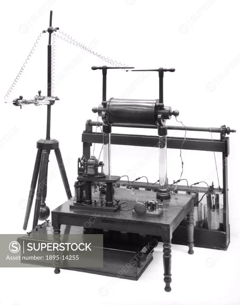 Early X-ray equipment.