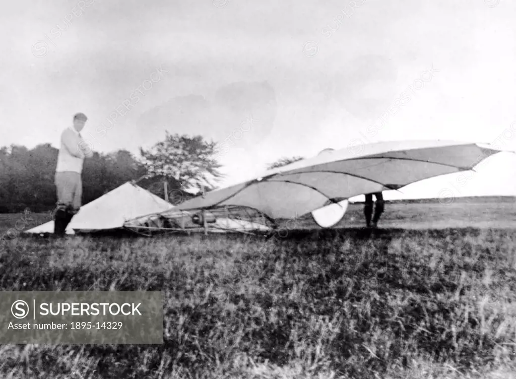 Percy Sinclair Pilcher (1867-1899) was a partner in the firm Wilson and Pilcher Ltd, and began gliding in 1895. On 20 June 1897, he was towed 750 feet...