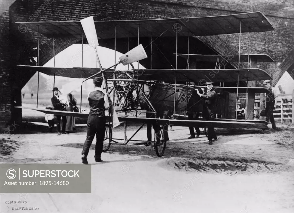 Alliot Verdon Roe (1877-1958) was the first Briton to fly an all British aeroplane, the Roe I, on 13th July 1909 at Lea Marshes, Essex. The aeroplane ...