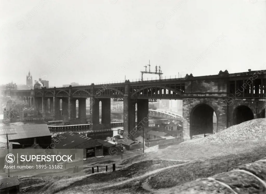 The bridge was designed by Robert Stephenson (1803-1859), the celebrated English engineer whose career included the design of many famous bridges.