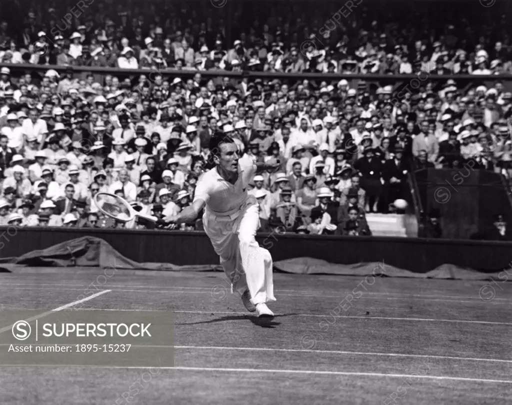 During his professional career, Fred Perry (1909-1995) won every major amateur title, including the Wimbledon singles three times, the US singles thre...