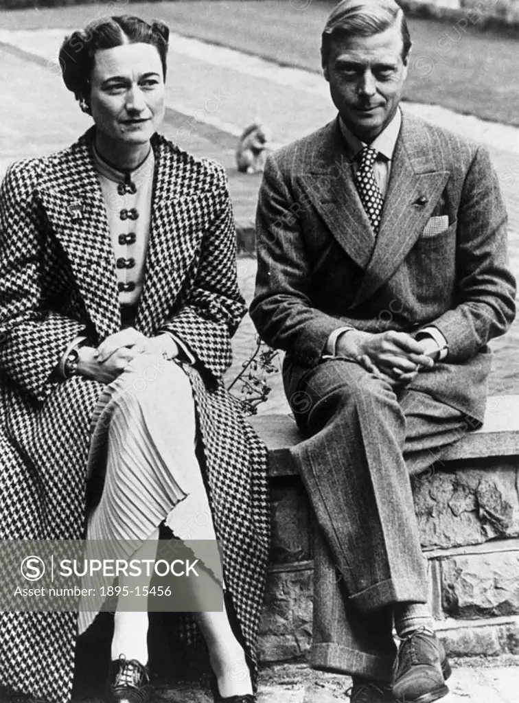 ´Back in England after an absence of nearly three years, the Duke and Duchess of Windsor are now the guests of Major Dudley Metcalfe in Ashdown Forest...