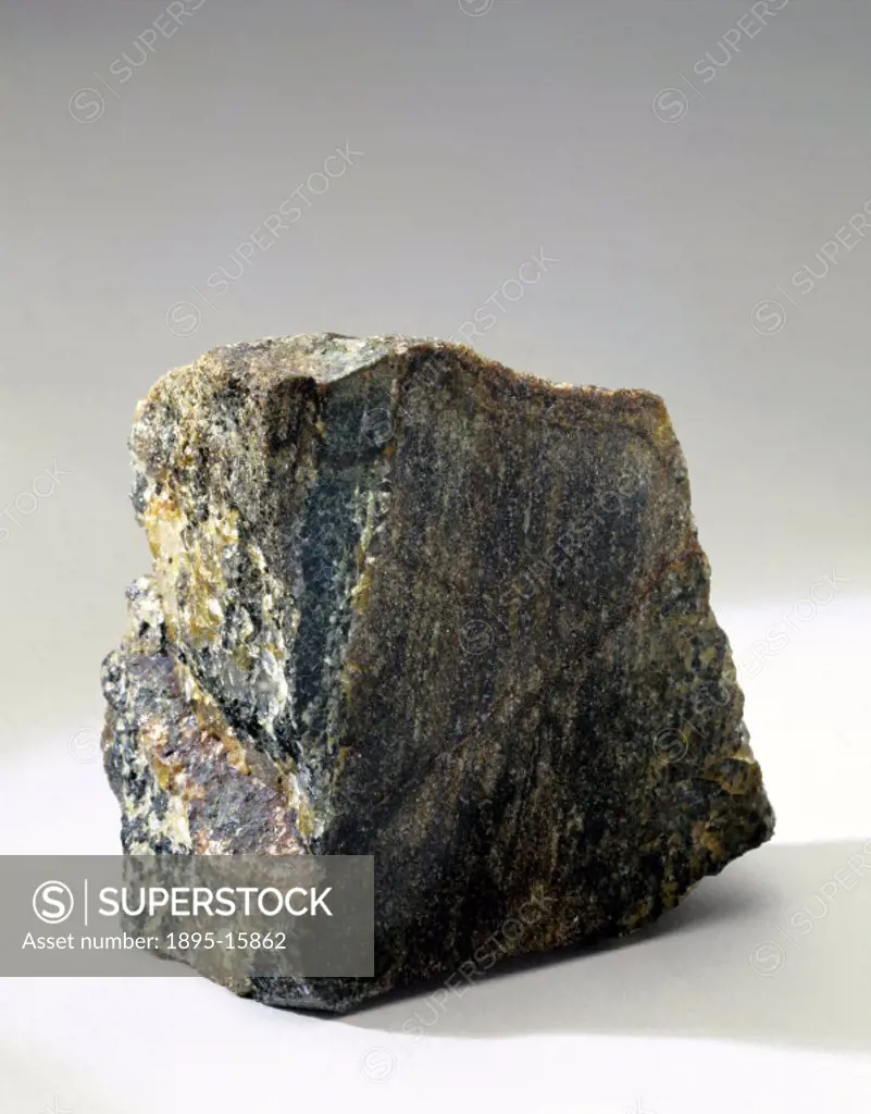 This rock was collected from Akilia island, Greenland by Dr Clark Friend of Oxford Brookes University during the 1990s, and has been isotropically dat...
