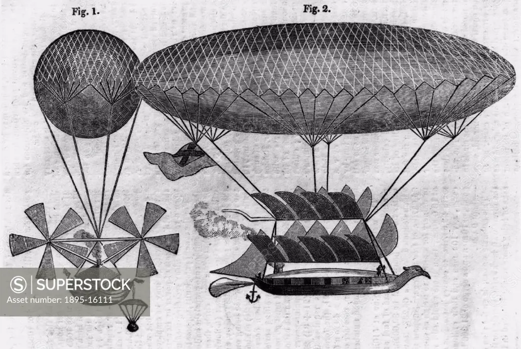 Sir George Cayley (1773-1857) was a British inventor and the father of fixed-wing flight. In 1817 he began designing airships and was the first to rec...