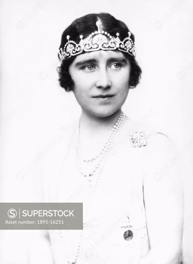 Queen Elizabeth, mother of Queen Elizabeth II.