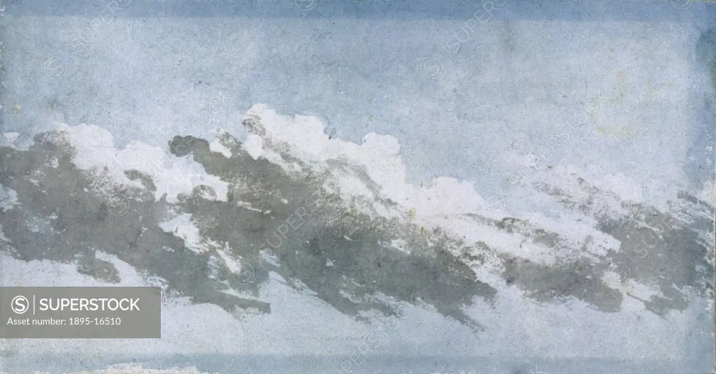 A cloud study by Luke Howard (1772-1864). Howard was a London chemist and a pioneer in meteorology, who in 1820 published the ´Climate of London´ cont...