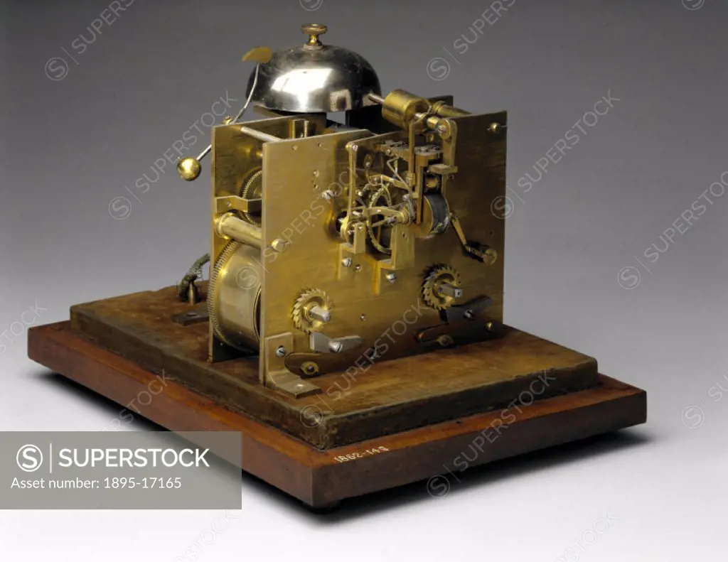 This printing telegraph was used to transmit the first submarine telegraph message. In 1845, the English chemist Michael Faraday (1791-1867) discovere...