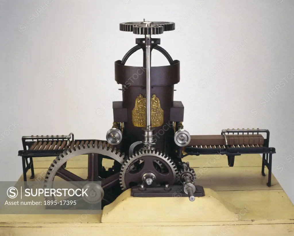 ´Model of Henry Claytons wire-cutting brick-making machine. Between 1801 and 1911, the population of Britain trebled to 45 million. In addition, the ...