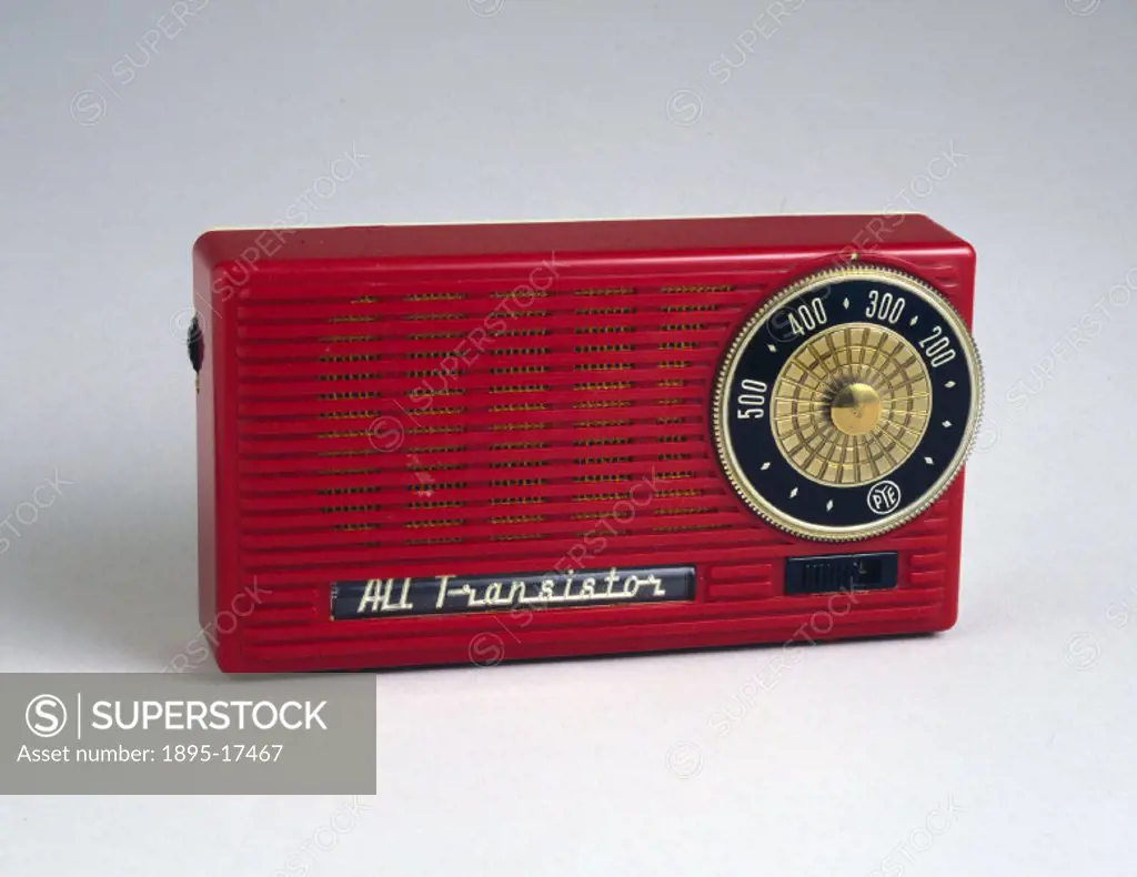 Pye transistor radio, c 1960.In 1948, William Shockley (1910-1989) invented the transistor, and in the 1950s, transistors began to replace thermionic ...