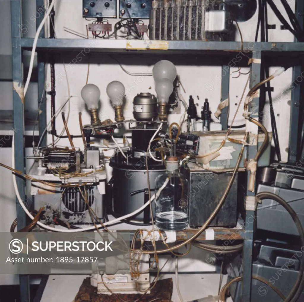 Laboratory equipment, 20th century.