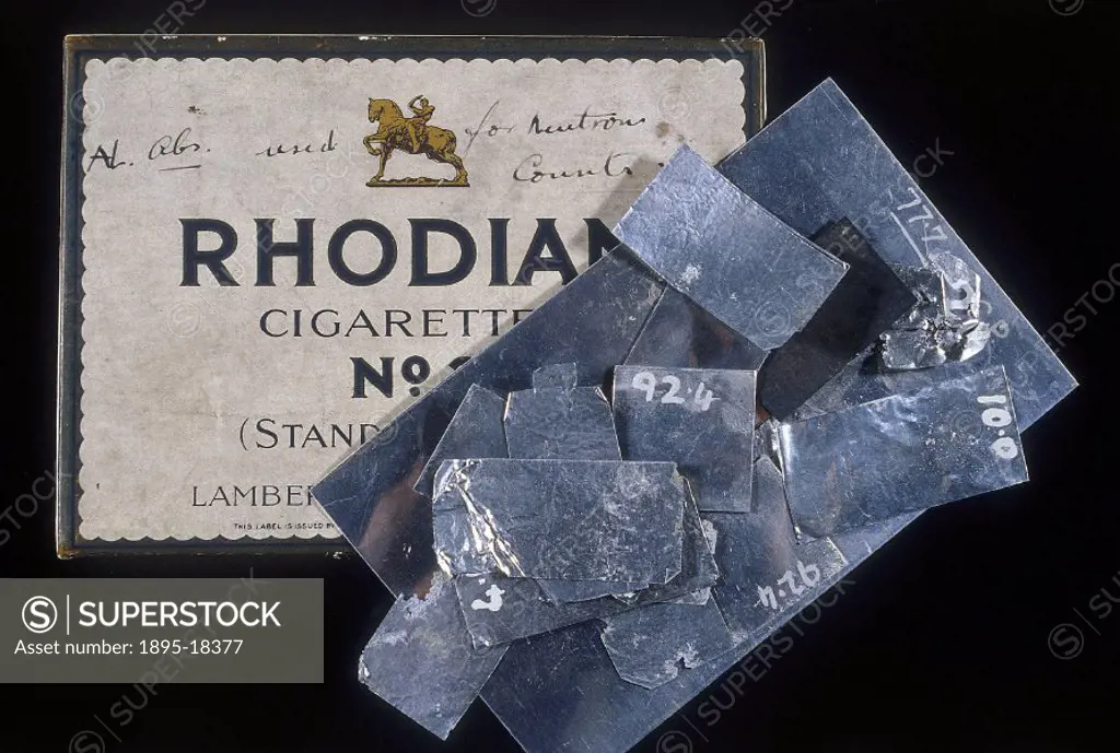 James Chadwick´s toolbox was an old Rhodian cigarette carton in which he kept apparatus used in his scientific work, particularly during his discovery...