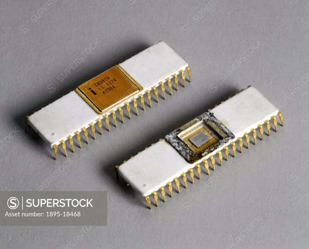 Introduced by Intel in 1974, the 8080 microprocessor was the first microprocessor powerful enough to build a computer around. It was used in the Altai...
