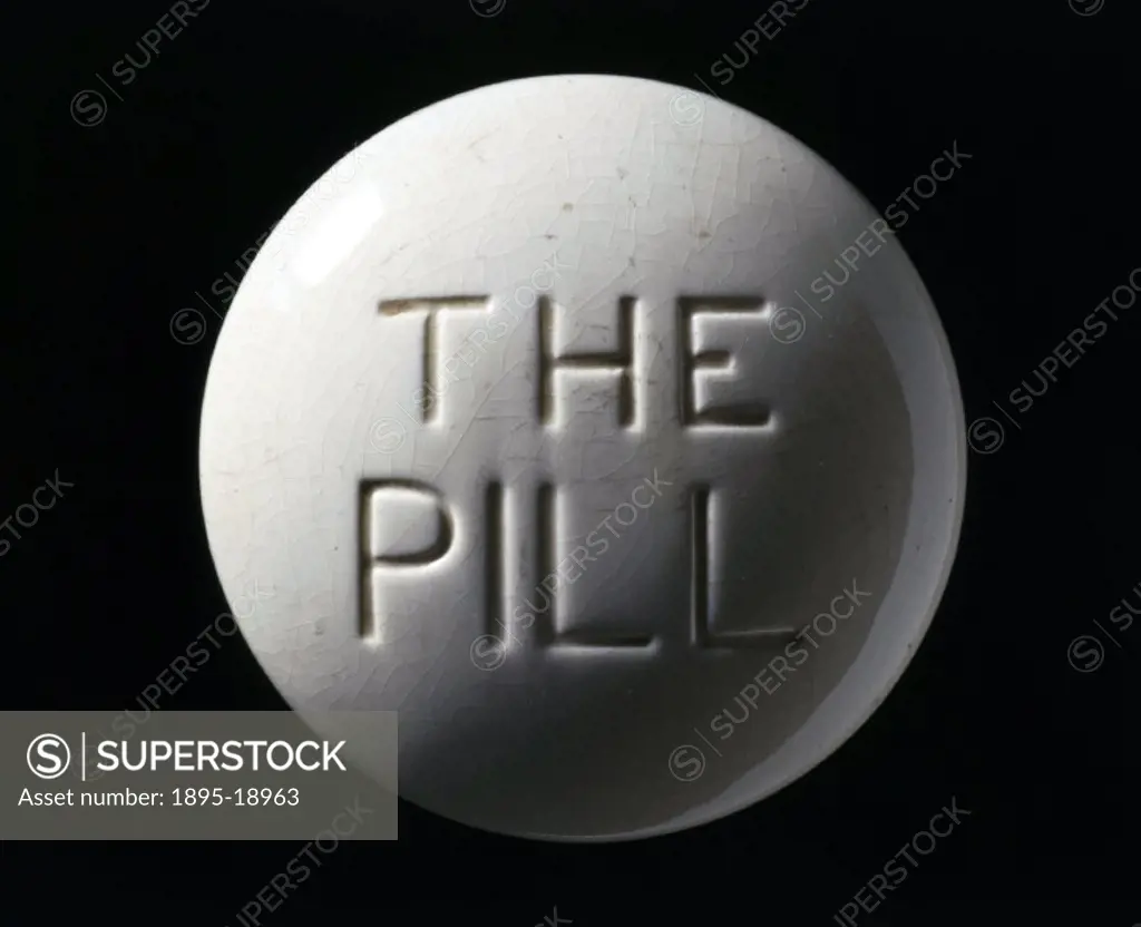 This paperweight was made to represent a contraceptive pill. Access to advice about contraception was not available to women in most countries until w...