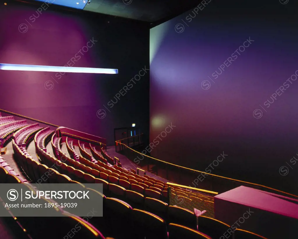 ´The Imax cinema is a 450-seat cinema with 3-D projection facilities and a digital sound system; the screen is as high as a five-storey building.´