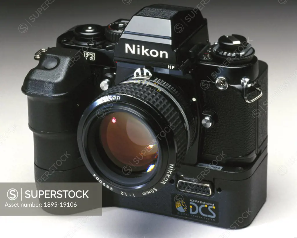 The Kodak Professional Digital Camera System (DCS) consists of a camera back and camera winder fitted to an unmodified Nikon F3 camera, and a separate...