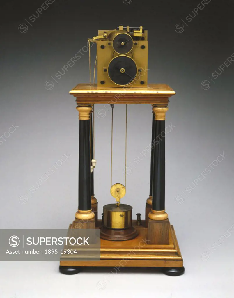 Invented by Matthias Hipp of Neuchatel, Switzerland, this device was used to measure short intervals of time to an accuracy of 1/1000th of a second. I...