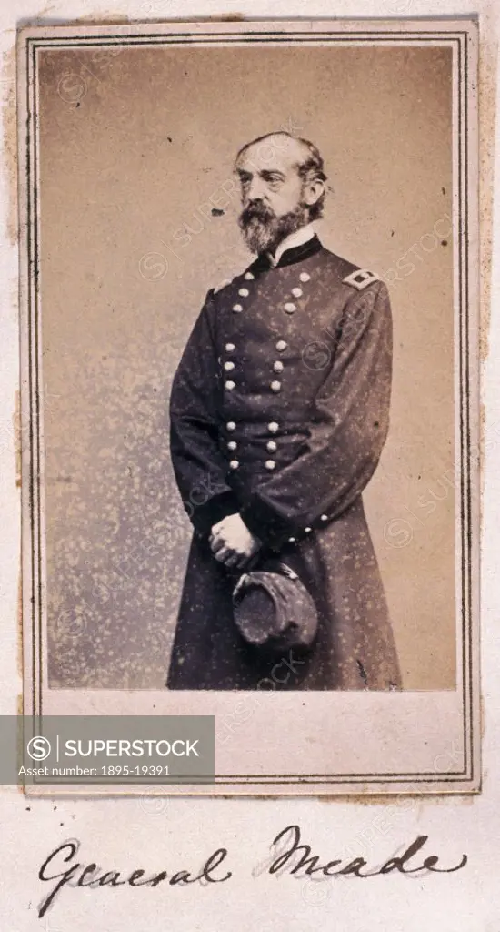 George Gordon Meade (1815-1872) was born in Spain of American parentage. He joined the American Military Academy in 1831 but resigned in 1836 to pursu...