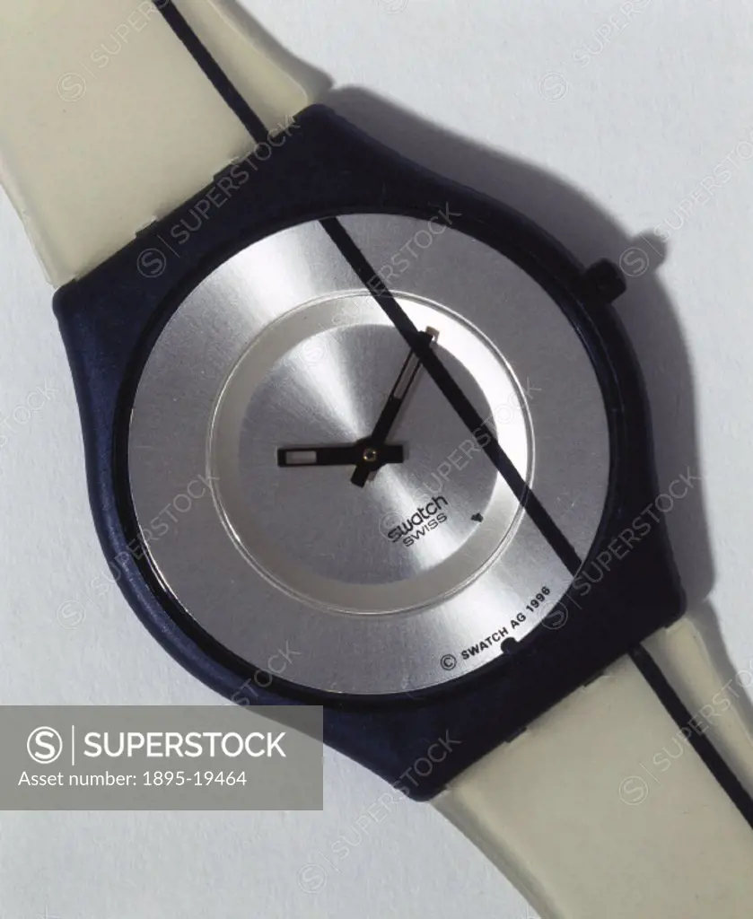 At the time of manufacture, the Swatch SKIN was the world´s thinnest plastic watch, in a case just 3.9mm thick. Throughout watchmaking history, advanc...