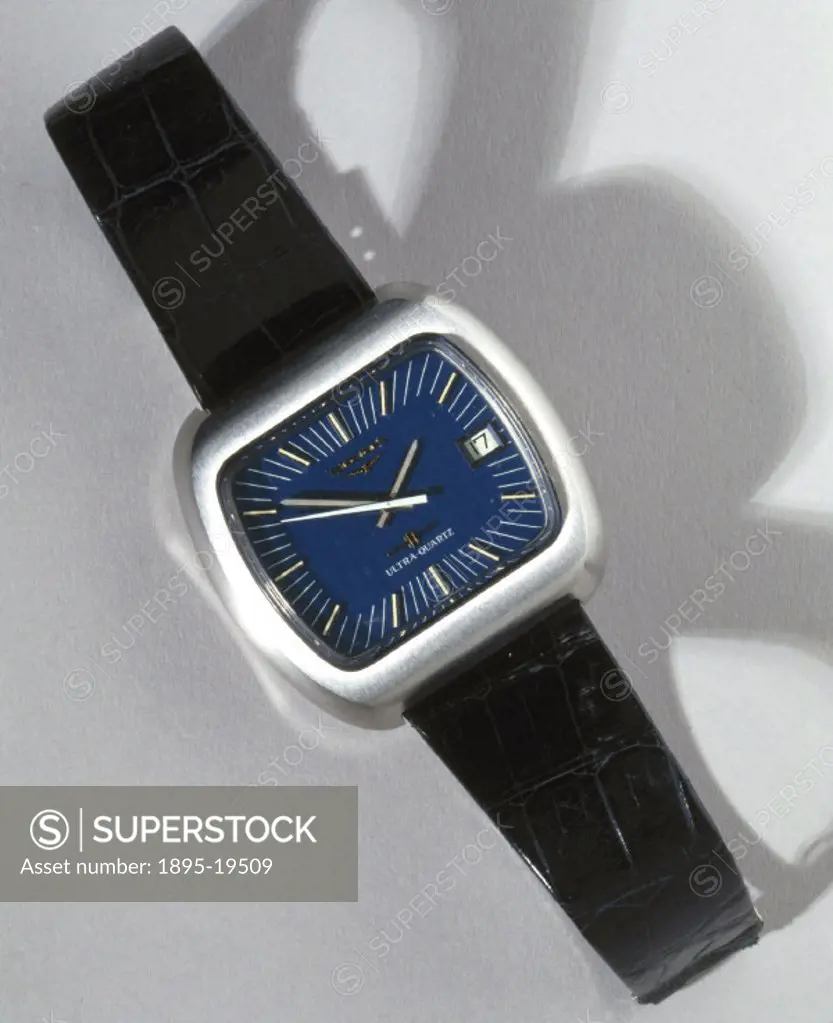 This Swiss-made watch was one of the first ever quartz wristwatches. The Japanese manufacturer Seiko was the first to release a quartz wristwatch on t...