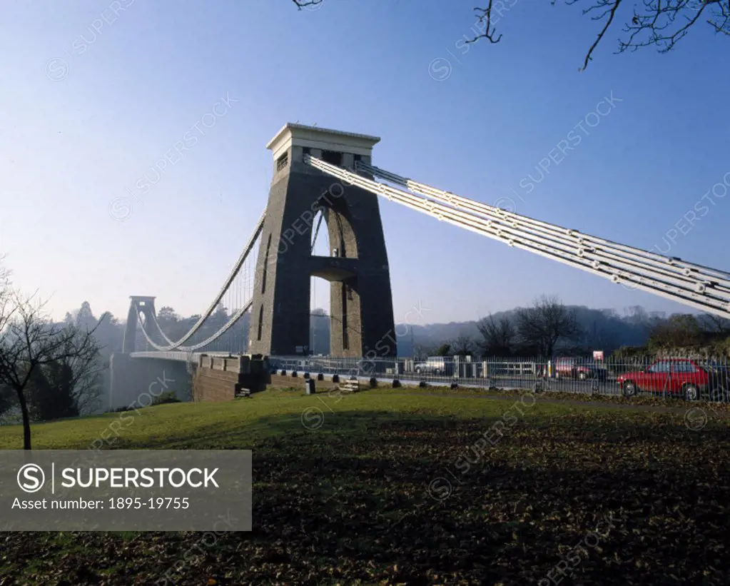 Spanning the River Avon 245 feet above the water, this bridge was designed by the British civil engineer Sir Isambard Kingdom Brunel (1806-1859) in 18...