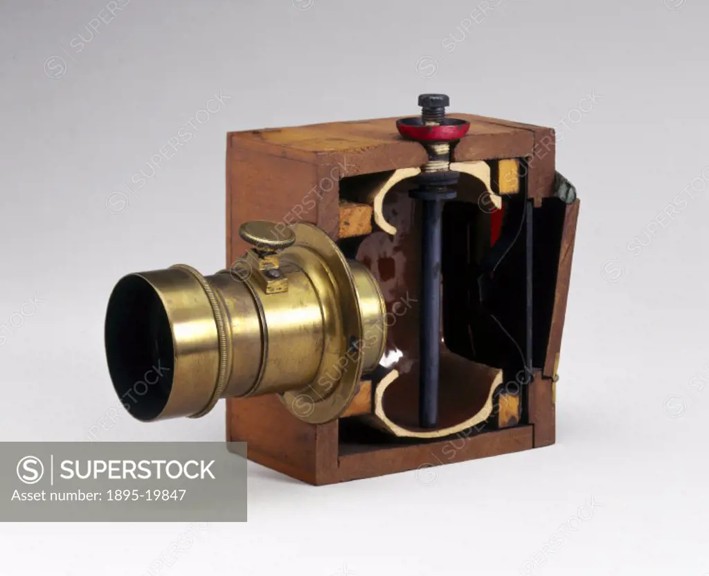 These were the first cameras which allowed the photographic plates to be sensitised, exposed, developed and fixed within the camera body, the chemical...