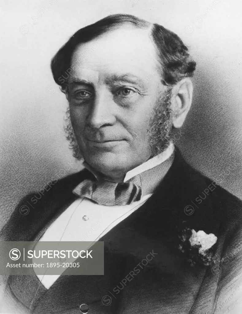 Sir Daniel Gooch (1816-1889) trained with Robert Stephenson in Newcastle and became the locomotive superintendent for the Great Western Railway in 183...