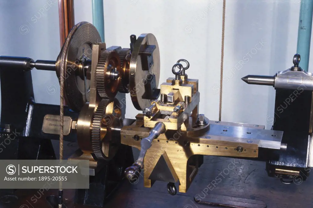 Used for producing cylindrical metalwork, this was of the type invented by Henry Maudslay (1771-1831) the English precision toolmaker and engineer. In...