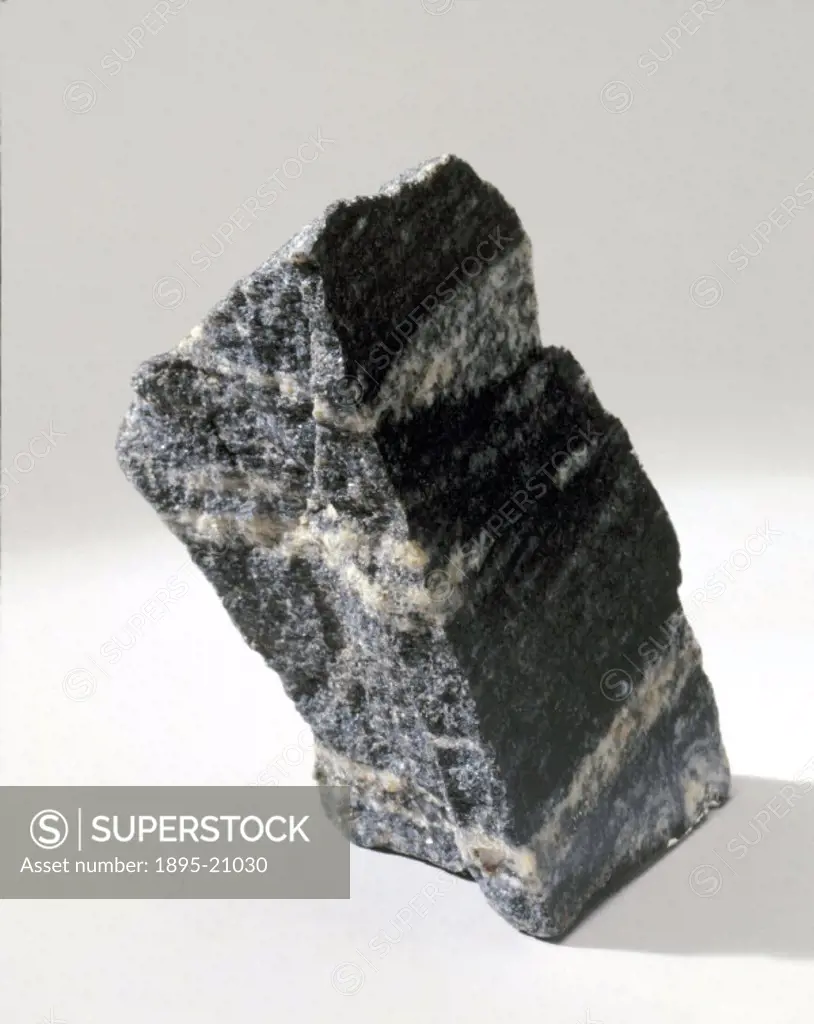 This Acasta gneiss is a sample of the oldest known rock in the world. It was found in north-west Canada and is approximately 4 billion years old, just...