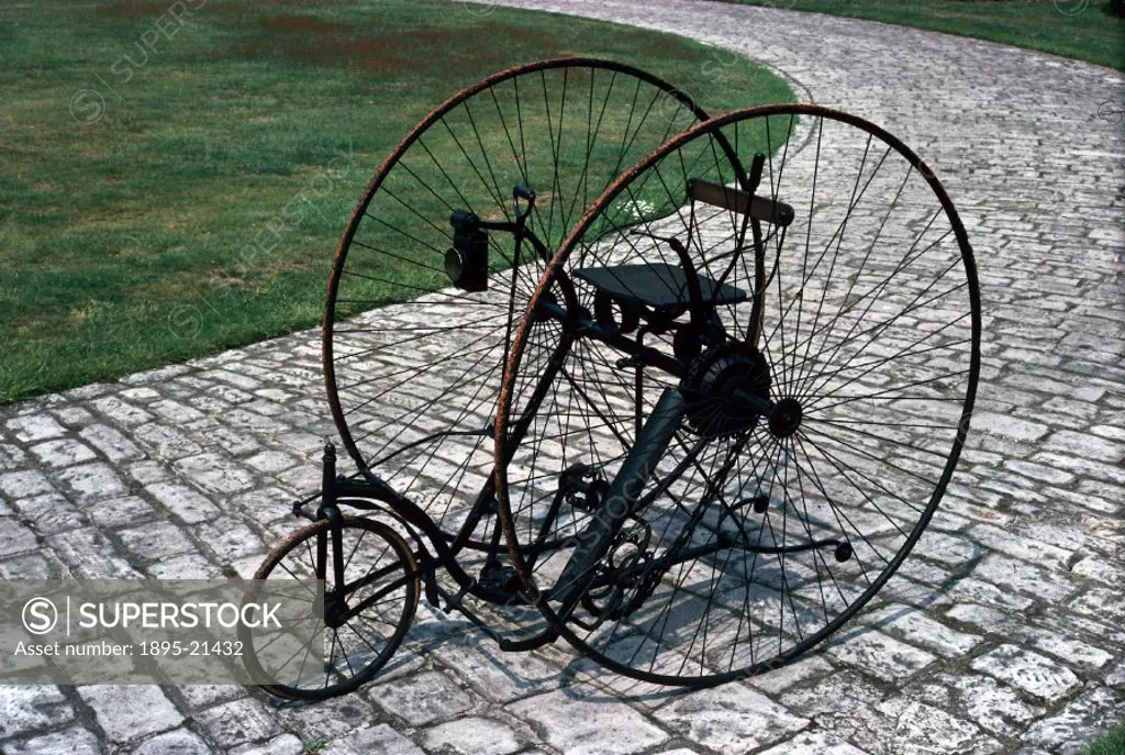 Because of the height off the ground of its seat, the ordinary or penny-farthing bicycle was only suitable for long-legged men to ride. The developmen...