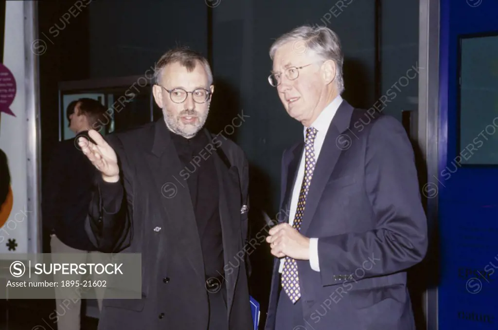 On 19 March 2002, then Environment Minister Michael Meacher (b 1939) opened the exhibition ´Climate Change: The Burning Issue´ at the Science Museum i...