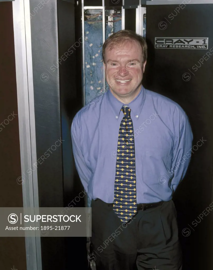 The Head of the Science Museum, Jon Tucker, at the time of his appointment in 2000. Photographed at the Science Museum, London.