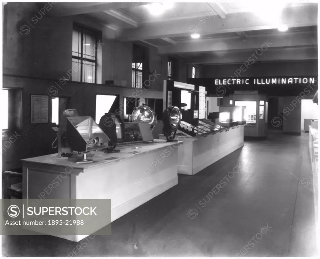 Electric Illumination exhibition view, 1936.