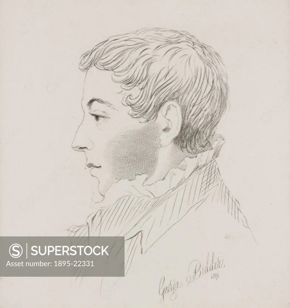 Bidder, (1806-1878), portrayed here as a child prodigy aged thirteen, was known as the ´Calculating Boy´. He performed public demonstrations of his ar...