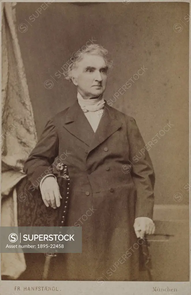 ´Carte de visite photograph by Franz Hanfstaengl of Munich, Germany. Baron Justus Von Liebig (1803-1873) was a pioneer in the training of chemists and...