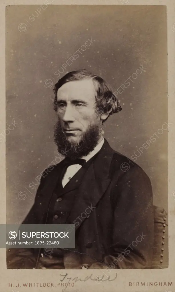 Carte de visite photograph by Elliot & Fry of Baker Street, London. Tyndall (1820-1893) was a surveyor and civil engineer in Ireland. After a brief pe...