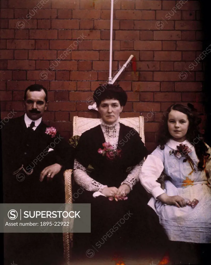 Autochromes were the first commercially available colour process, invented by Auguste (1862-1954) and Louis Lumiere (1865-1948), patented in 1904 and ...