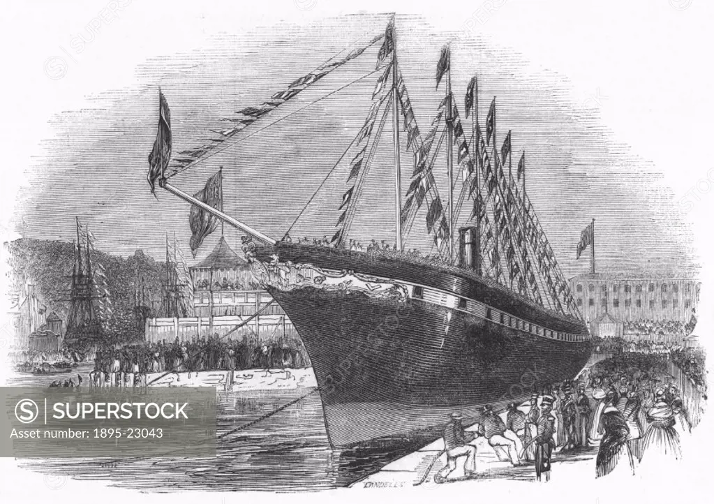 Great Britain’ was the first screw-propelled, iron hulled vessel to cross the Atlantic. Designed by Isambard Kingdom Brunel (1806-1859), the ship on ...