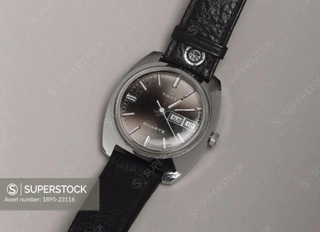Timex Quartz watch, c 1970s.