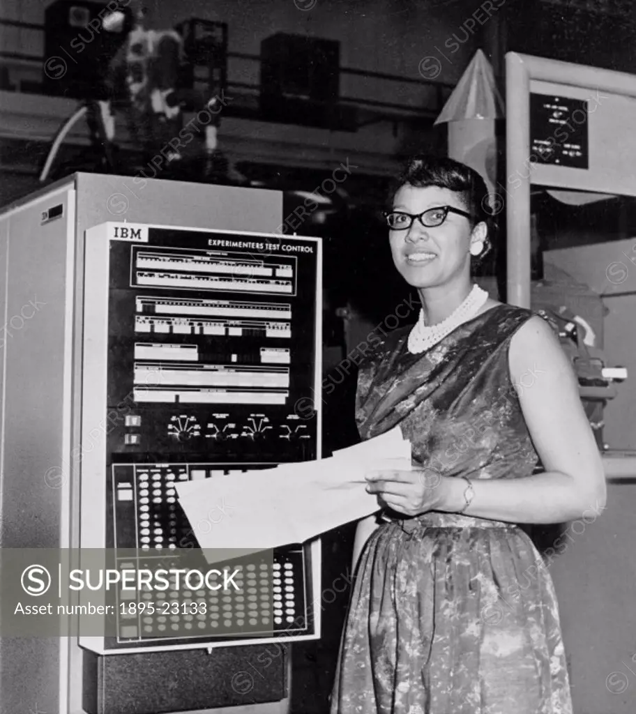 Melba Roy heads the group of NASA mathematicians, known as computers’, who track the Echo satellites. Roy´s computations help produce the orbital el...