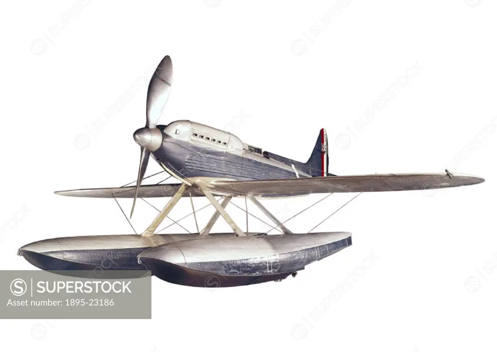 This plane was designed by Reginald G Mitchell (1895-1937), the designer of several world-beating seaplanes and the famous Supermarine Spitfire. It wa...