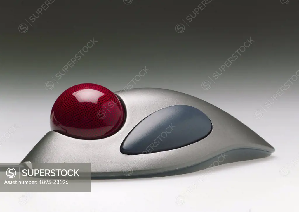 Trackball mouse with optical sensor made by Logitech.