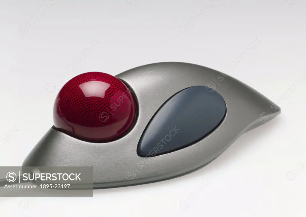 Trackball mouse with optical sensor made by Logitech.