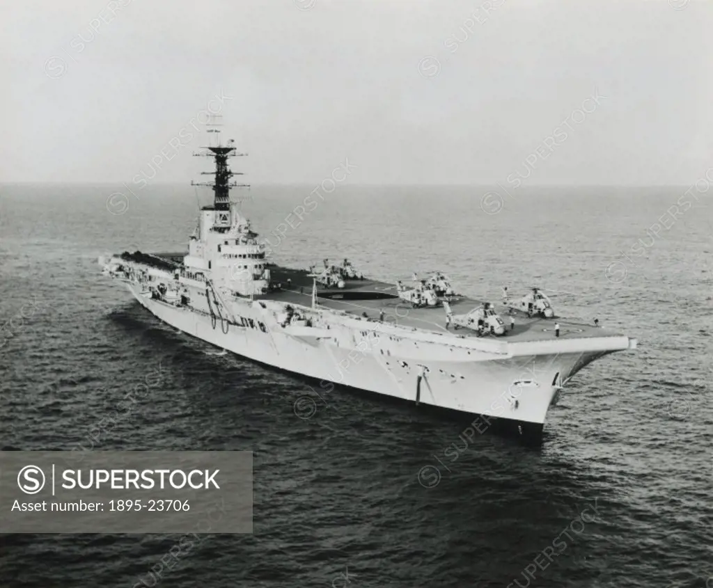 HMS Bulwark’, aircraft carrier, 1948.