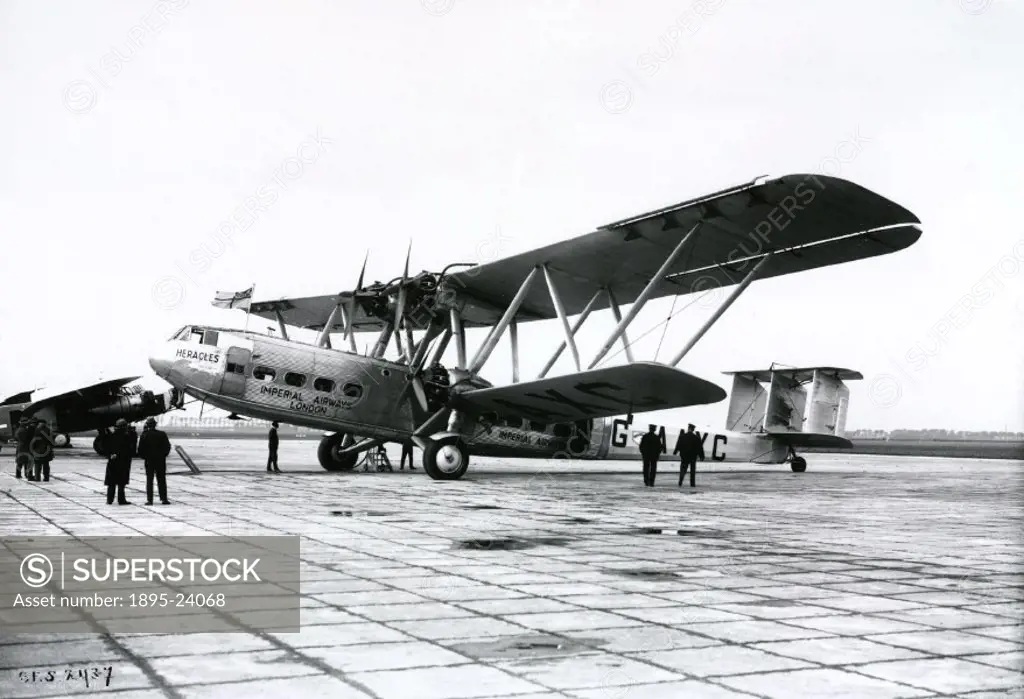 The Handley Page HP42 was the most famous Imperial Airways airliner of the period. It first flew in at Radlett in 1930 and entered service in June 193...