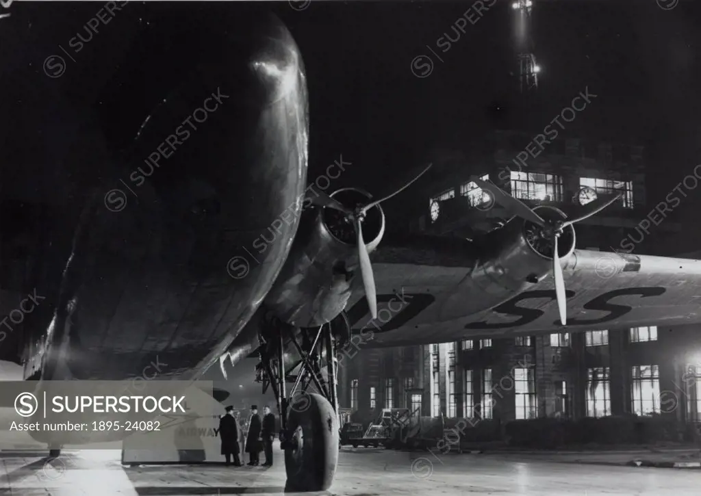 The Armstrong Whitworth Ensign first flew on 24 January 1938. Characterized by a sleek all metal structure and a large retractable undercarriage it wa...