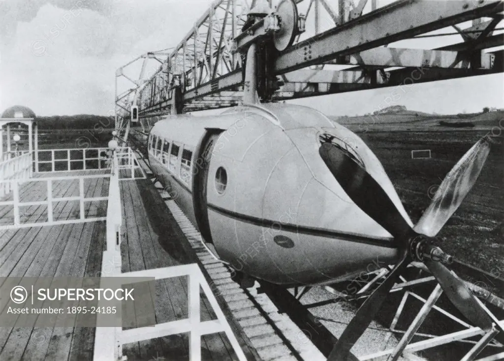 Between 1929-1930, Scottish engineer George Bennie (1892-1957) built a monorail railplane’ test track at Burnbrae, Milngavie, above an existing Londo...