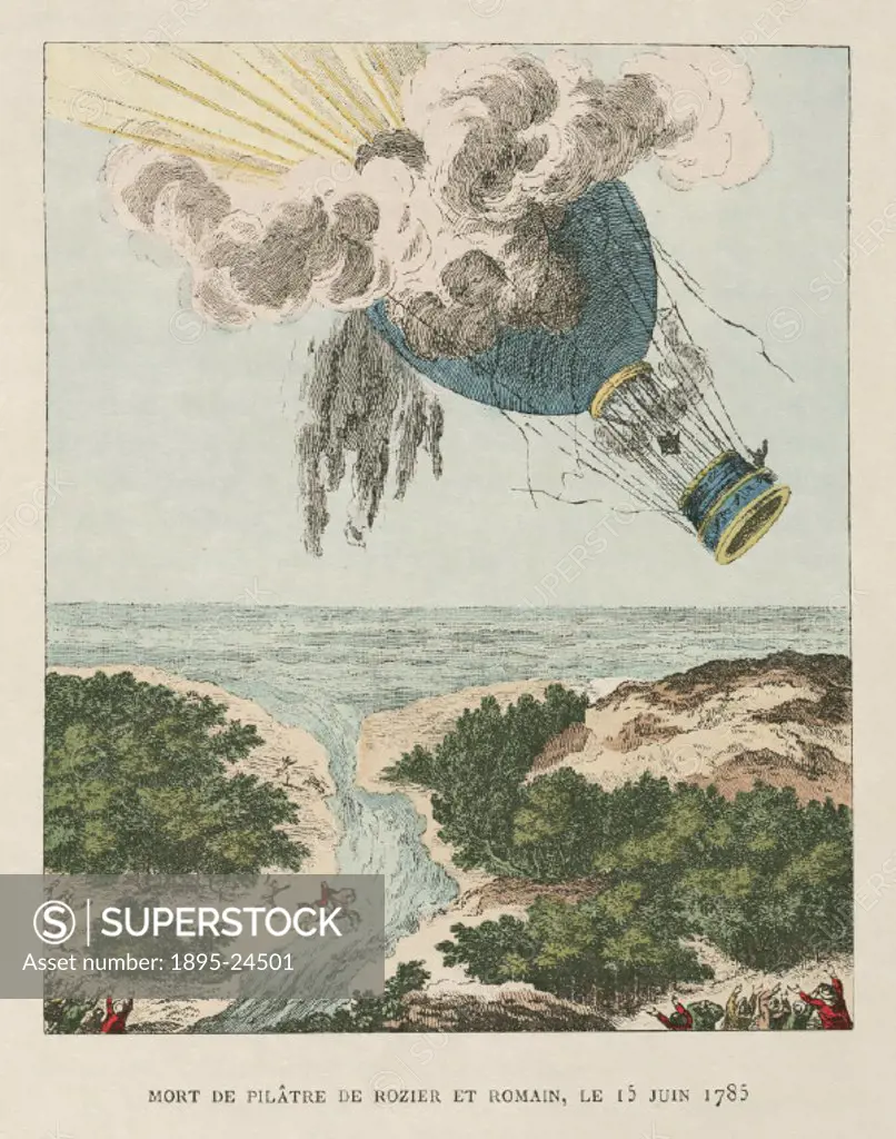 The world´s first aerial disaster occurred when the French scientist and aeronaut, Jean-Francois Pilatre de Rozier, (1754-1785), made an ill-fated att...